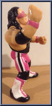 Bret Hart (Black Shirt) from WWF - Series  4 manufactured by Hasbro [Loose]