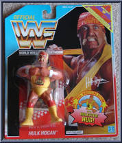 Hulk Hogan from WWF - Series  2 manufactured by Hasbro [Front]