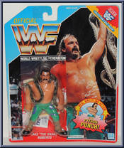 Jake the Snake from WWF - Series  1 manufactured by Hasbro [Front]