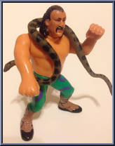 Jake the Snake from WWF - Series  1 manufactured by Hasbro [Loose]