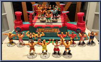 Wrestling Wring from WWF - Mini Wrestler manufactured by Hasbro [Loose]