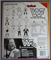 Smash from WWF - Series  1 manufactured by Hasbro [Back]