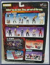 Rock from WWF - Raw is War manufactured by Jakks Pacific [Back]