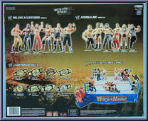 Hardcore Wrestling Ring from WWF - Box Sets manufactured by Jakks Pacific [Back]