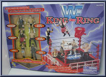 King of the Ring (Ring / 6 Figures) from WWF - Minis manufactured by Jakks Pacific [Front]