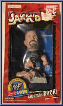 Stone Cold Steve Austin from WWF - Jakk'd Up manufactured by Jakks Pacific [Front]