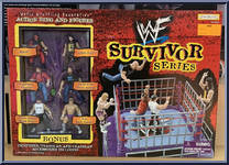 Survivor Series (Ring / 6 Figures) from WWF - Minis manufactured by Jakks Pacific [Front]