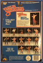 Brutus Beefcake from WWF - Series 2 manufactured by LJN [Back]