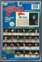 Mr. Fuji from WWF - Series 4 manufactured by LJN [Back]