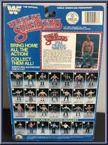 Jake the Snake from WWF - Series 4 manufactured by LJN [Back]