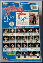 Junk Yard Dog from WWF - Series 1 manufactured by LJN [Back]