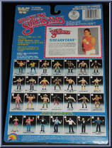 Tito Santana (White Trunks) from WWF - Series 5 manufactured by LJN [Back]