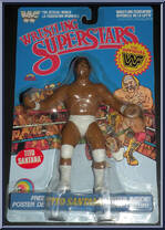 Tito Santana (White Trunks) from WWF - Series 5 manufactured by LJN [Front]