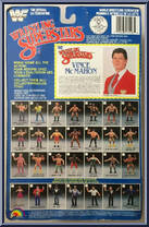 Vince McMahon from WWF - Series 5 manufactured by LJN [Back]