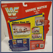 Sycho Sid vs. Vader from WWF - Grudge Match manufactured by Playmates [Back]