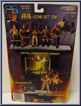 Jeff Hardy from WWF R3 - Series 5 manufactured by Jakks Pacific [Back]