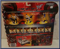 Rob Van Dam vs Chris Jericho from WWF Titan Tron Live - Unchained Fury manufactured by Jakks Pacific [Back]