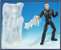 Iceman (Super-Poseable) from X2:  X-Men United - Series 2 manufactured by Toy Biz [Loose]