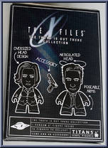 Byers from X-Files - Blind Boxed - The Truth is Out There manufactured by Titan Merchandise [Back]