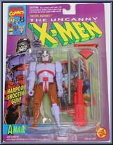 Ahab from X-Men - Series 5 manufactured by Toy Biz [Front]