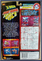 Apocalypse from X-Men - Super Shooters manufactured by Toy Biz [Back]