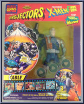 Cable from X-Men - Projectors manufactured by Toy Biz [Front]