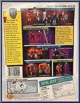 Colossus (Red Boots) from X-Men - Series 3 manufactured by Toy Biz [Back]