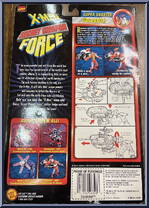 Colossus from X-Men - Super Shooters manufactured by Toy Biz [Back]