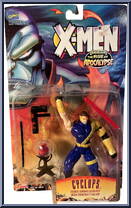 Cyclops from X-Men - Age of Apocalypse manufactured by Toy Biz [Front]