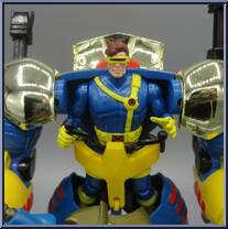 Cyclops from X-Men - Battle Action Mega-Armor manufactured by Toy Biz [Loose]