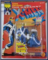 Cyclops (Blue & White) from X-Men - Series 1 manufactured by Toy Biz [Front]