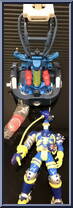 Cyclops from X-Men - Space Riders manufactured by Toy Biz [Loose]