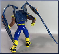 Bishop (Future) from X-Men - Missile Flyers manufactured by Toy Biz [Loose]