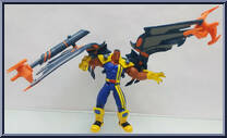 Bishop (Future) from X-Men - Missile Flyers manufactured by Toy Biz [Loose]