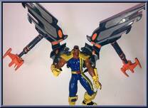 Bishop (Future) from X-Men - Missile Flyers manufactured by Toy Biz [Loose]