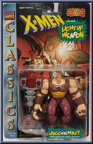 Juggernaut from X-Men - Classics - Light Up Weapons manufactured by Toy Biz [Front]