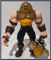 Juggernaut from X-Men - Classics - Light Up Weapons manufactured by Toy Biz [Loose]