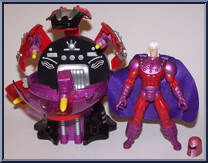 Magneto from X-Men - Battle Bases manufactured by Toy Biz [Loose]