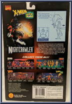 Nightcrawler from X-Men - Classics - Light Up Weapons manufactured by Toy Biz [Back]