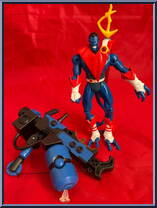 Nightcrawler (Aqua Attack) from X-Men - Water Wars manufactured by Toy Biz [Loose]