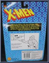 Omega Red from X-Men - Exclusives - KayBee - Series 5 manufactured by Toy Biz [Back]