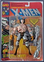 Wolverine (6th Edition - Robot Albert) from X-Men - Series 6 manufactured by Toy Biz [Front]