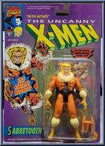 Sabretooth (Self Healing Wounds) from X-Men - Series 2 manufactured by Toy Biz [Front]