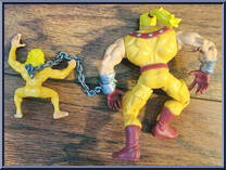 Sabretooth (with Wild Child) from X-Men - Exclusives - KayBee - Series 3 manufactured by Toy Biz [Loose]