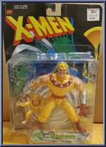 Sabretooth (with Wild Child) from X-Men - Exclusives - KayBee - Series 3 manufactured by Toy Biz [Front]