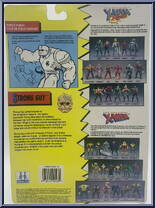 Strong Guy from X-Men - Series 4 manufactured by Toy Biz [Back]