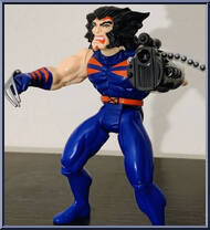 Weapon X (AOA Wolverine)  from X-Men - Age of Apocalypse manufactured by Toy Biz [Loose]