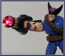 Wolverine from X-Men - Classics - Light Up Weapons manufactured by Toy Biz [Loose]