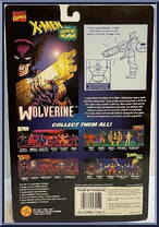 Wolverine from X-Men - Classics - Light Up Weapons manufactured by Toy Biz [Back]