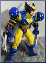 Wolverine from X-Men - Space Riders manufactured by Toy Biz [Loose]